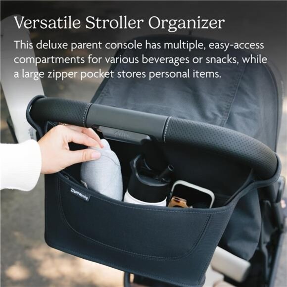 Carry-All Parent Organizer / Fits on Vista, Cruz,Minu,Minu Duo,G-Series Stroller - Picture 2 of 7